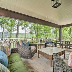 Scenic Cashiers Home with Deck and Lake Glenville View