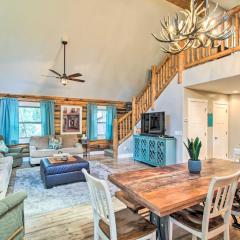 Chic Log Cabin with Large Porch, Nearby Lakes!