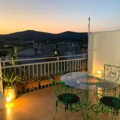 Sunny attic with views in L'Olleria
