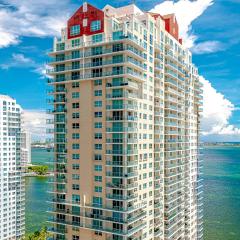 Miami condo with city & ocean views! Sleep up to 6!
