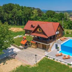 Nice Home In Bedenica With 3 Bedrooms, Wifi And Outdoor Swimming Pool