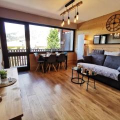 Studio cabine 4 pers près pistes, wifi, parking - FR-1-598-34