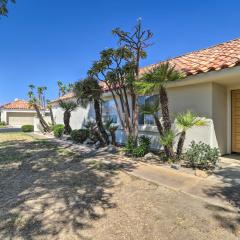 Furnished Patio and Pool Access Palm Desert Home!