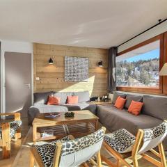 Appartement rénové 3/4 pièces, grand balcon, 8 personnes, accès pistes - FR-1-455-75