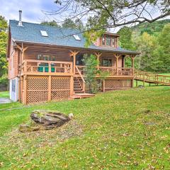 Log Cabin 9 Mi to Plattekill and Belleayre Mtn