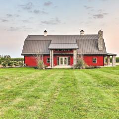 Charming Jeffersonville Barndominium with Fire Pit!