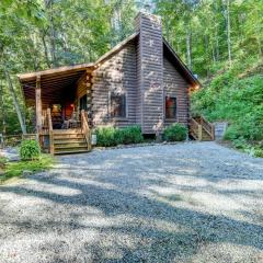 Waynesville Cabin with Covered Deck and Fire Pit!