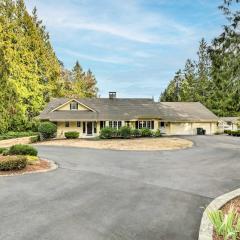Hoodsport Home on 7 Wooded Acres with Hot Tub!