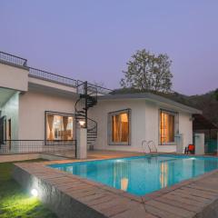 Enchanting Pastures by StayVista - A Hill-view villa with Pool, Lawn, Gazebo & Terrace
