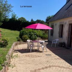 Maison de campagne de plein pied.