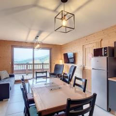 Appartement de standing aux pieds des pistes avec parking et balcon - FR-1-416-194