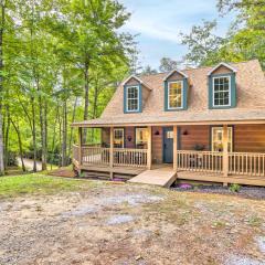 Woodsy Warne Cabin Rental with Hot Tub and Grill!