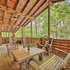 Cozy Lake Toxaway Escape with Deck, Fire Pit and Grill