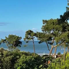 Côté plage Nauzan Vue mer