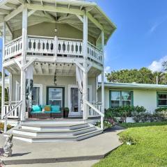 Jensen Beach Home with 2 Decks and Mod Interior!