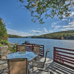 Inviting Lakefront Home Seasonal Boat Dock!