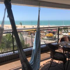 Alugo Temporada apartamento frente ao mar de Fortaleza vista panorâmica do Mar