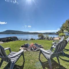 White Pines Lake House with Fire Pit and Beach!