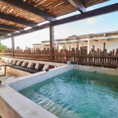 Tribu 306 Boho Design Gem in the Heart of Tulum w/ rooftop