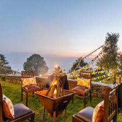 StayVista at Stonehill Manor 3BR Luxury Mountain Cabin with Deck at Dharamshala