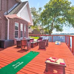 Beautiful Montgomery Home with Lakefront Deck!