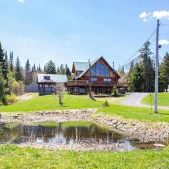 Chalet en bois rond