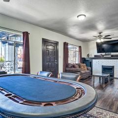 Central El Paso Getaway with Patio and Games!