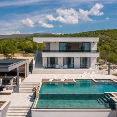 Luxury Villa Arya with 77sqm heated pool, hot-tub, sauna, gym, billiard, playgrounds, 6 bedroom