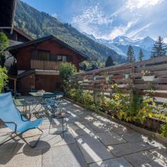 Loft-chalet with exterior and view in Chamonix