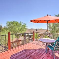 Dreamy Desert Studio with Deck and Pool Access!