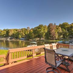 Lakefront Ludington Retreat with Kayaks and Fire Pit!