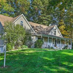 Grand Pine Bush Retreat on 2 Acres with Deck!