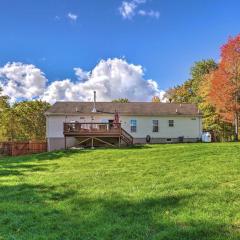 Catskills Home with Yard and Media Room, Near Skiing