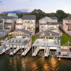2 Luxury Waterfront Houses Side by Side