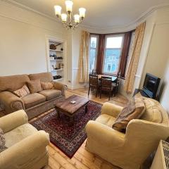 Victorian apartment, central location with free parking.