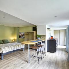 Studio lumineux en rez-de-jardin situé sur la route des vins d'Alsace