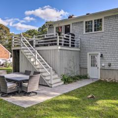 Hyannis Home with Spacious Yard, Fire Pit and Grill!