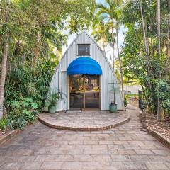 'Bluey' a Tiny House A-frame Moments to Foreshore