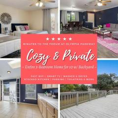 RF Live Oak San Antonio Private Backyard 3BR and 2BA