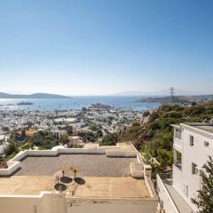 BODRUM BURCU RESIDENCE, Magnificent Sea View, Cozy, Free Otopark, Free Wifi