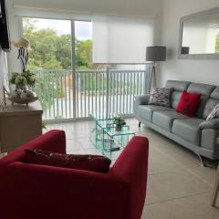 Precioso Depto equipado 5 pers, playa del carmen