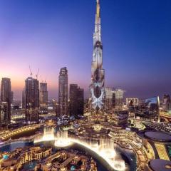 Magnificent Stunning 2 BR Apartment with Burj Khalifa View
