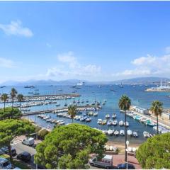 REF 1229 - Cannes Croisette - Sea view apartment for rent