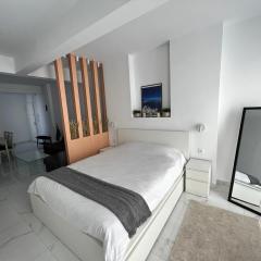 Modern 1-bedroom apartment in the city center