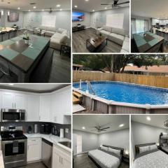 Breathtaking & Renovated Tampa Heated Pool House