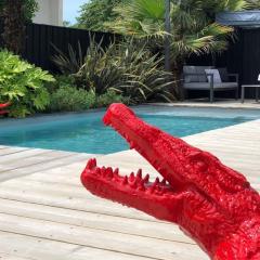 Nanie - Villa centre-ville, piscine, wifi - La Teste de Buch