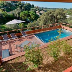 Villa Terrasse et Piscine à l'entrée de Porticcio