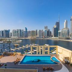 Daniels 1BR Business Bay Partial Burj Khalifa View