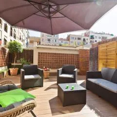 Bright Apt with Private Terrace in Sant Antoni