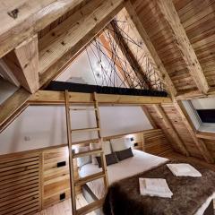 Muntanyó Luxury Lodge con sauna, parking y guardaesquis en Ruda